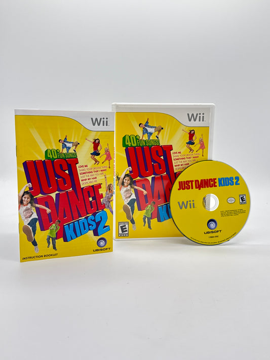 Just Dance Kids 2 Nintendo Wii 2011 CIB Complete