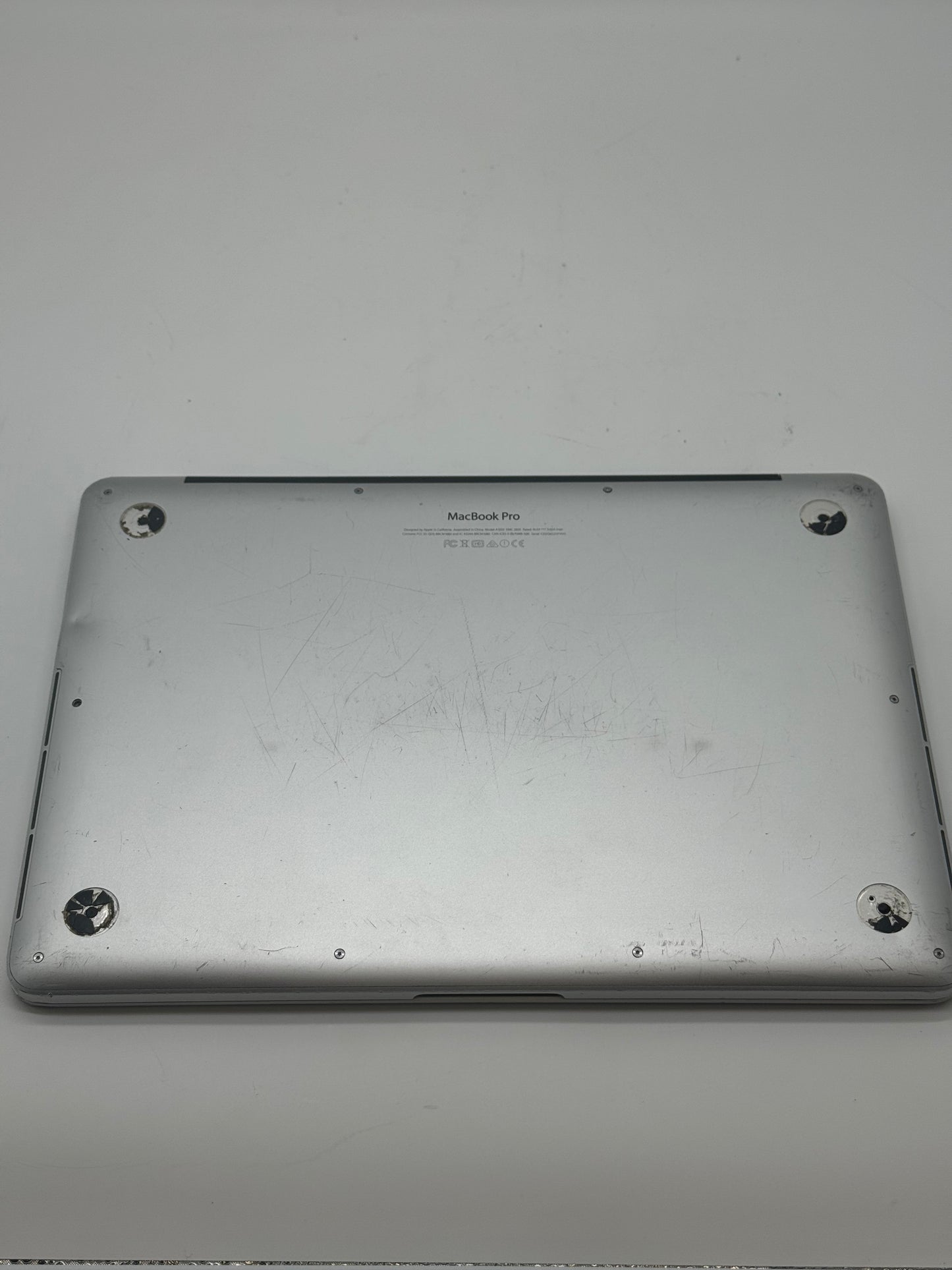 2015 Apple MacBook Pro 13.3" A1502 Core i5 2.7Ghz 8GB RAM 128GB SSD Silver !READ