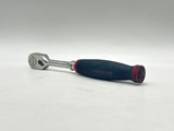 Snap-on FH80 3/8" Drive Dual 80 Fixed Head Ratchet Black/Red - Used image 1