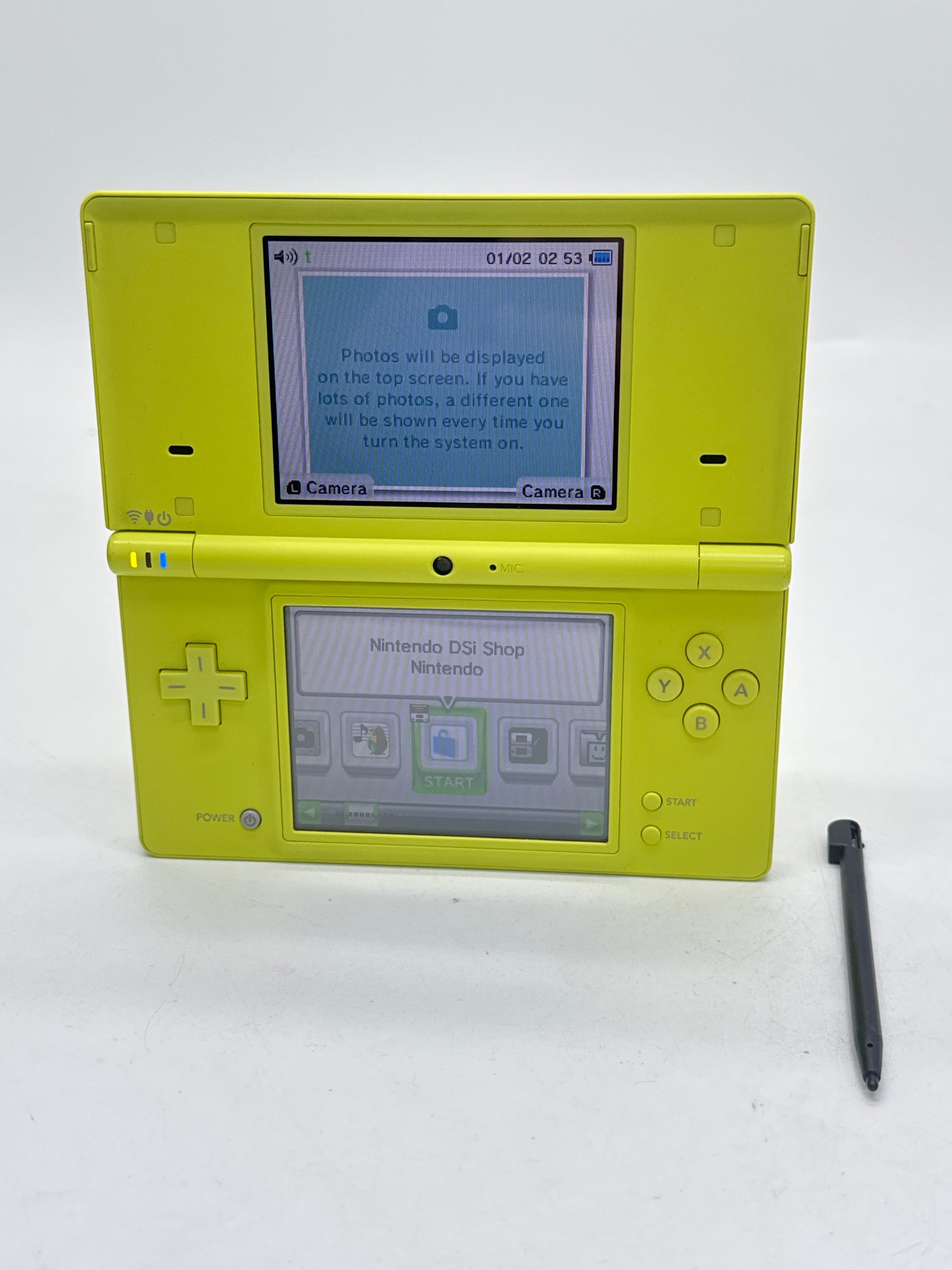Nintendo DSi TWL-001(JPN) Lime Green Console #342 w/ Stylus & Charger