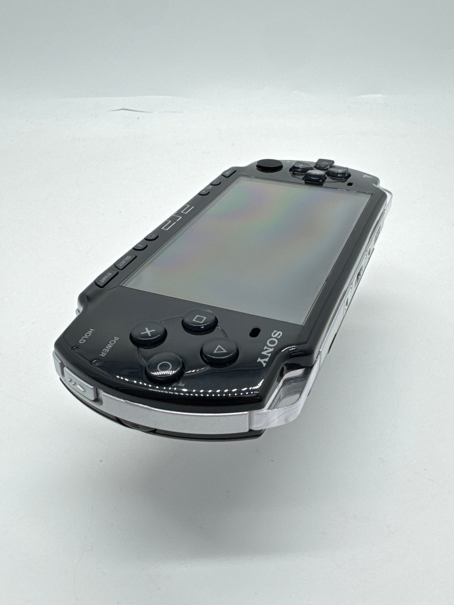 Sony PSP-2000 Black Console #433 w/ 2400mAh Battery Bad Display Read AS IS