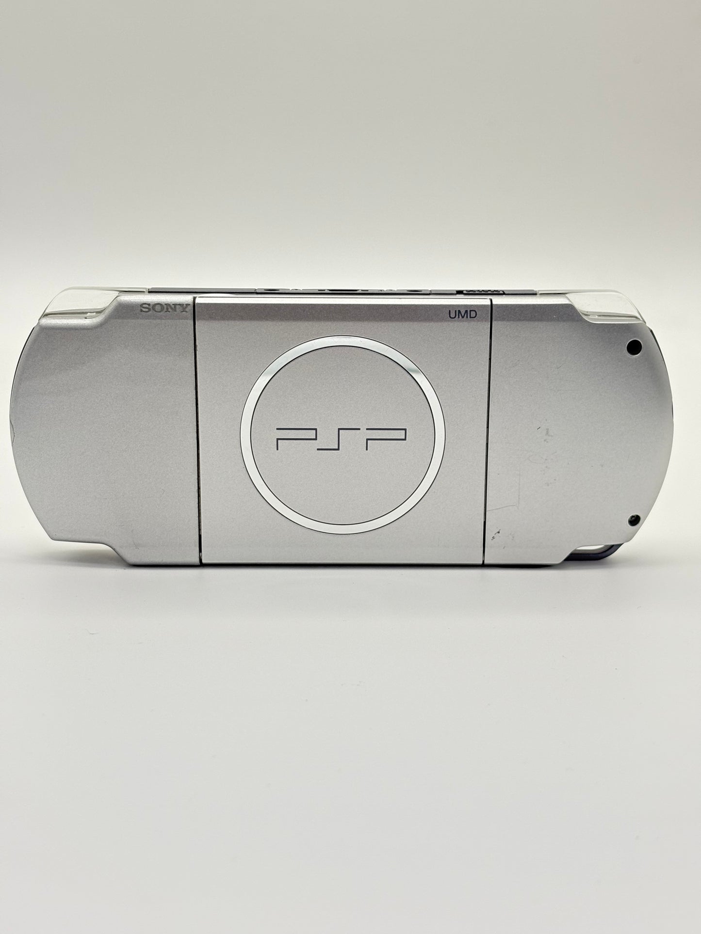Sony PSP-3000 Silver Console #206 w/1200 mAh Battery