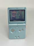 Nintendo Game Boy Advance SP AGS-001 Blue Console #651 Low Volume AS IS image 1