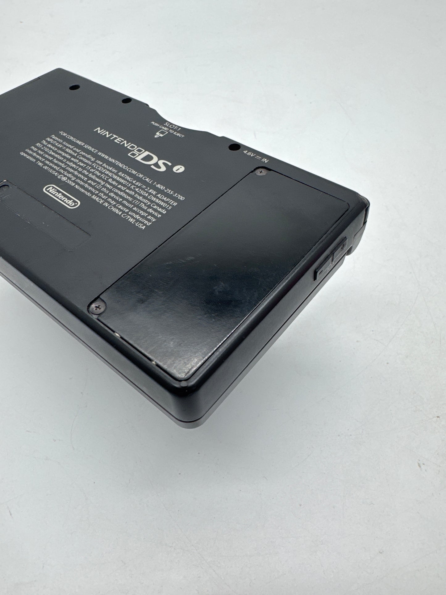Nintendo DSi TWL-001(USA) Black Console Only #355 Yellowed Top Screen