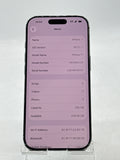 US Sprint/T-Mobile Apple iPhone 17 A3258 256GB Black 99% BH - Cracked Lens read! image 2