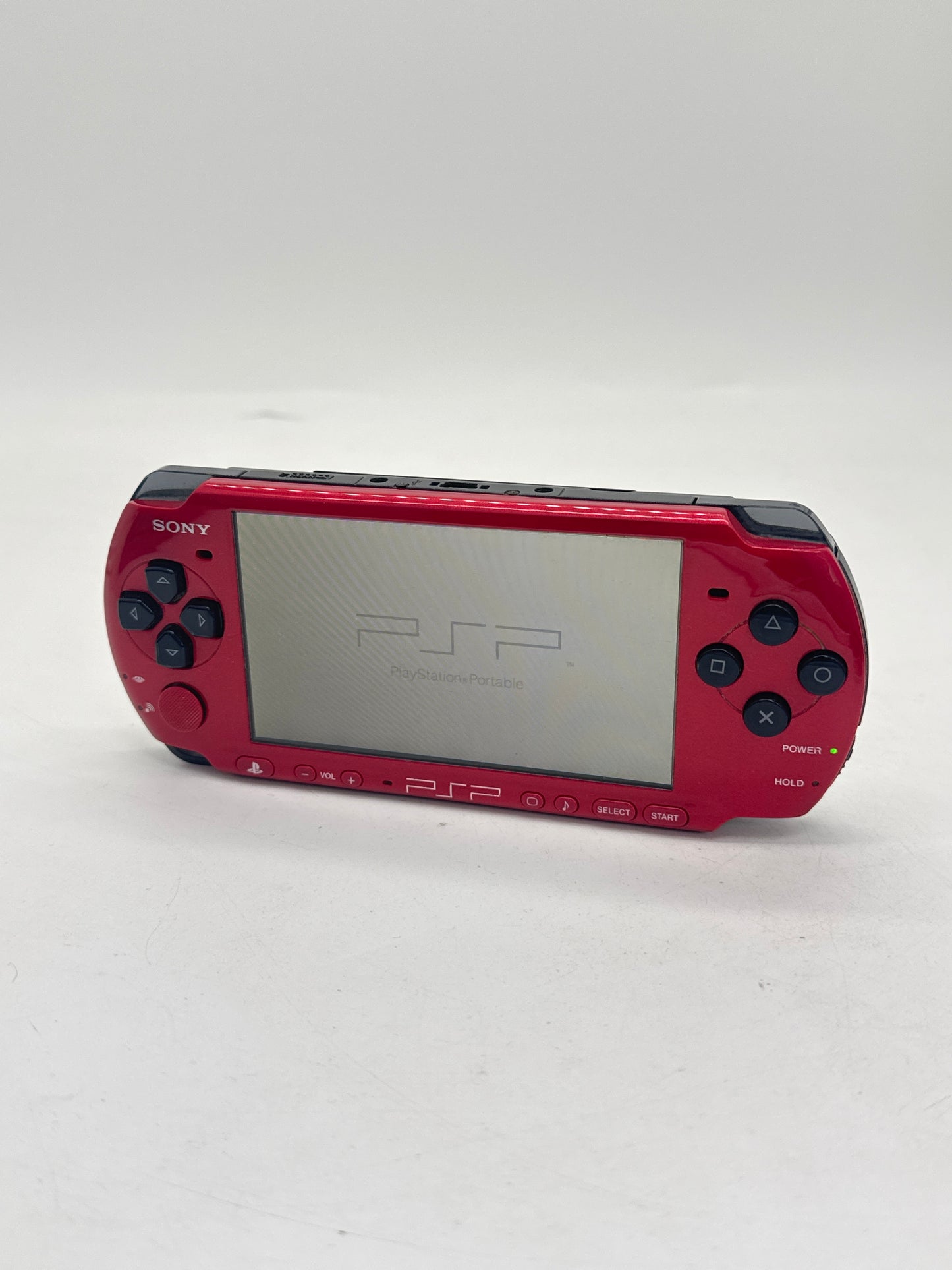 Sony PlayStation Portable PSP-3000 Red Console #371 w/1200mAh Battery