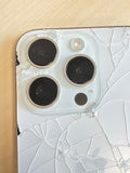 AT&T Apple iPhone 15 Pro 6.1" A2848 128GB White Titanium - Not Working image 2