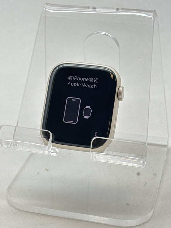 Apple Watch Series 7 A2474 45mm GPS Only Starlight Aluminum