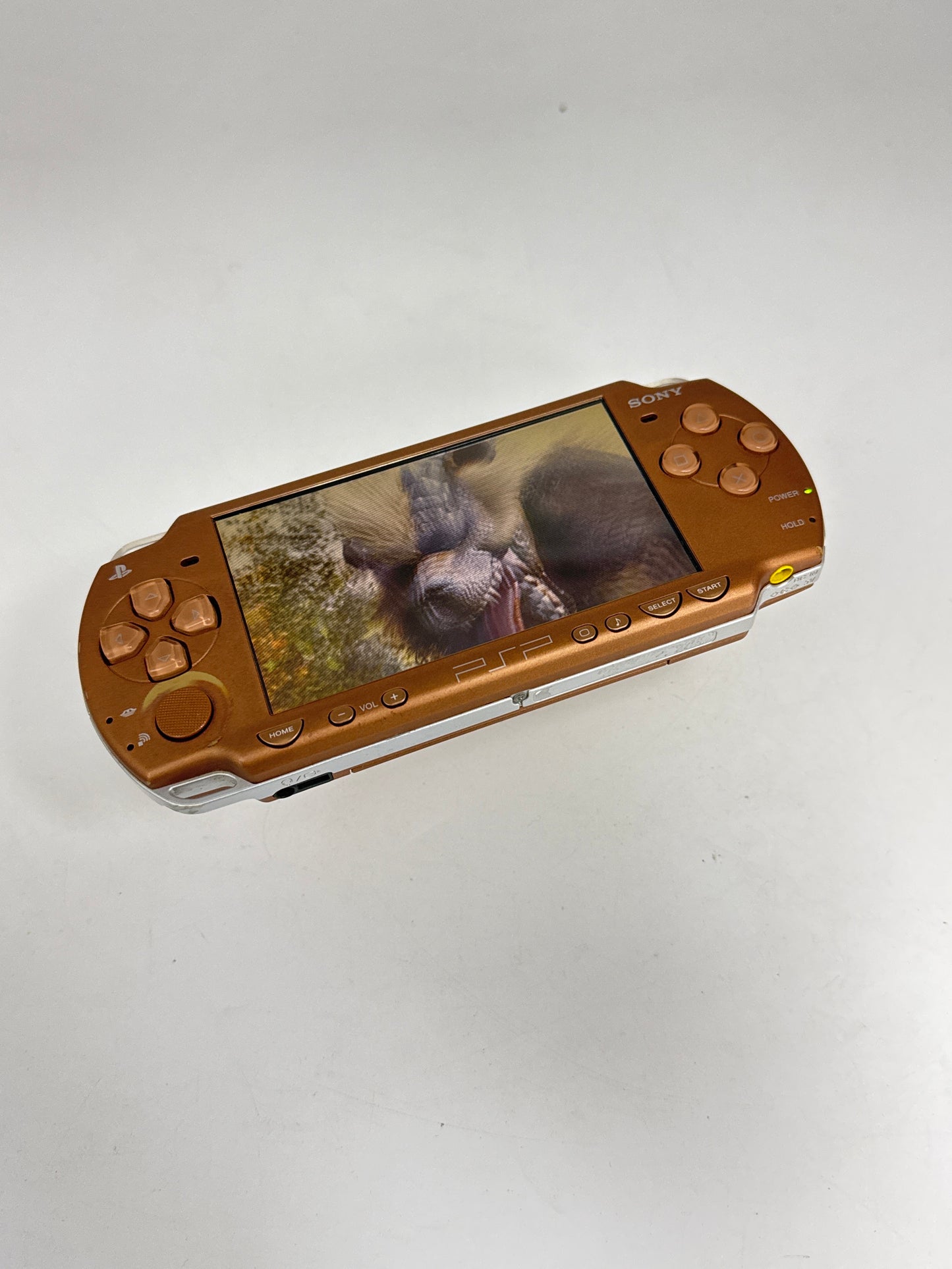 Sony PlayStation Portable PSP-2000 Matte Bronze Console #379 w/2400mAh Battery