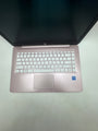 HP 14-CB122DS 14" Intel Celeron 4GB 64GB eMMC Pink Laptop w/ Charger - image 3