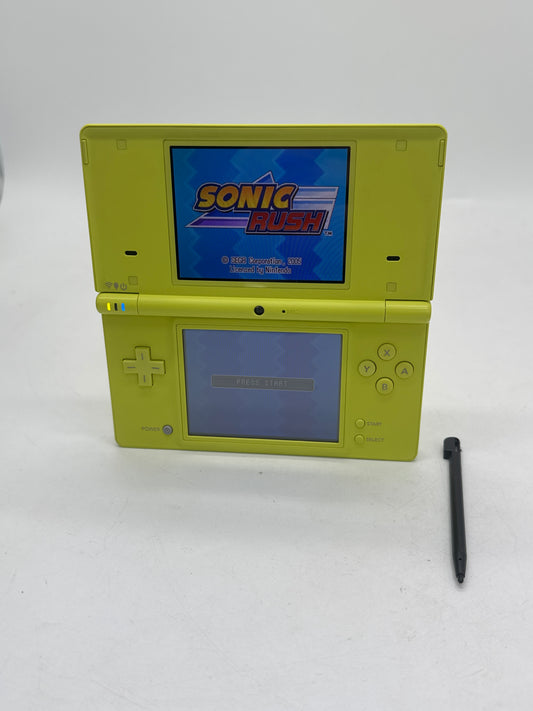 Nintendo DSi TWL-001(JPN) Lime Green Console #342 w/ Stylus & Charger