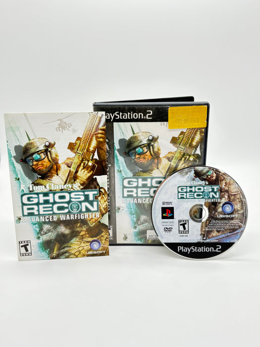 Tom Clancy’s Ghost Recon: Advanced Warfighter– PlayStation 2 PS2