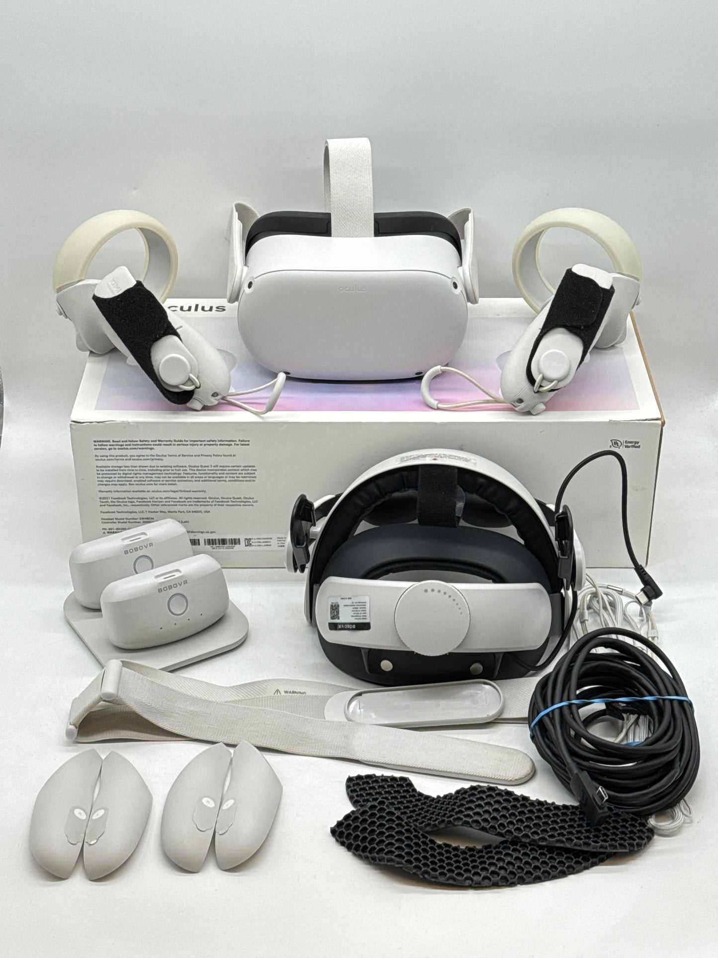 Meta Oculus Quest 2 KW49CM 128GB Advanced All-In-One VR Headset - White