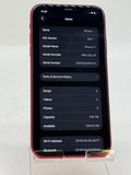 Unlocked Apple iPhone 11 A2111 256GB Red - White Spot, Service Battery 77% image 4