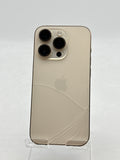Unlocked Apple iPhone 14 Pro A2650 128GB Gold - Service Battery 75%, Cracked Back image 6