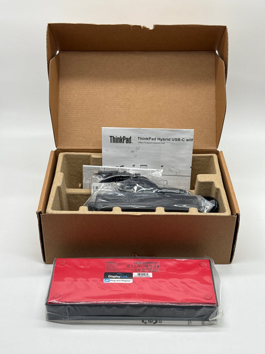 Lenovo ThinkPad Hybrid USB-C with USB-A Dock US 40AF0135US - New in Open Box