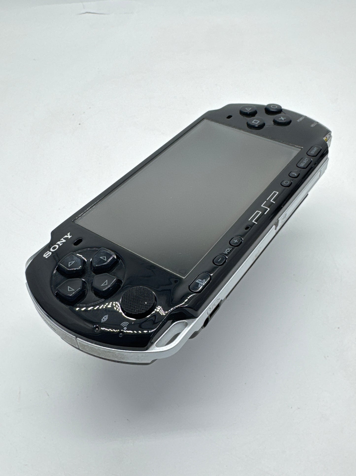 Sony PSP-3000 Black Console #241 No Battery or Lid No Charger AS IS