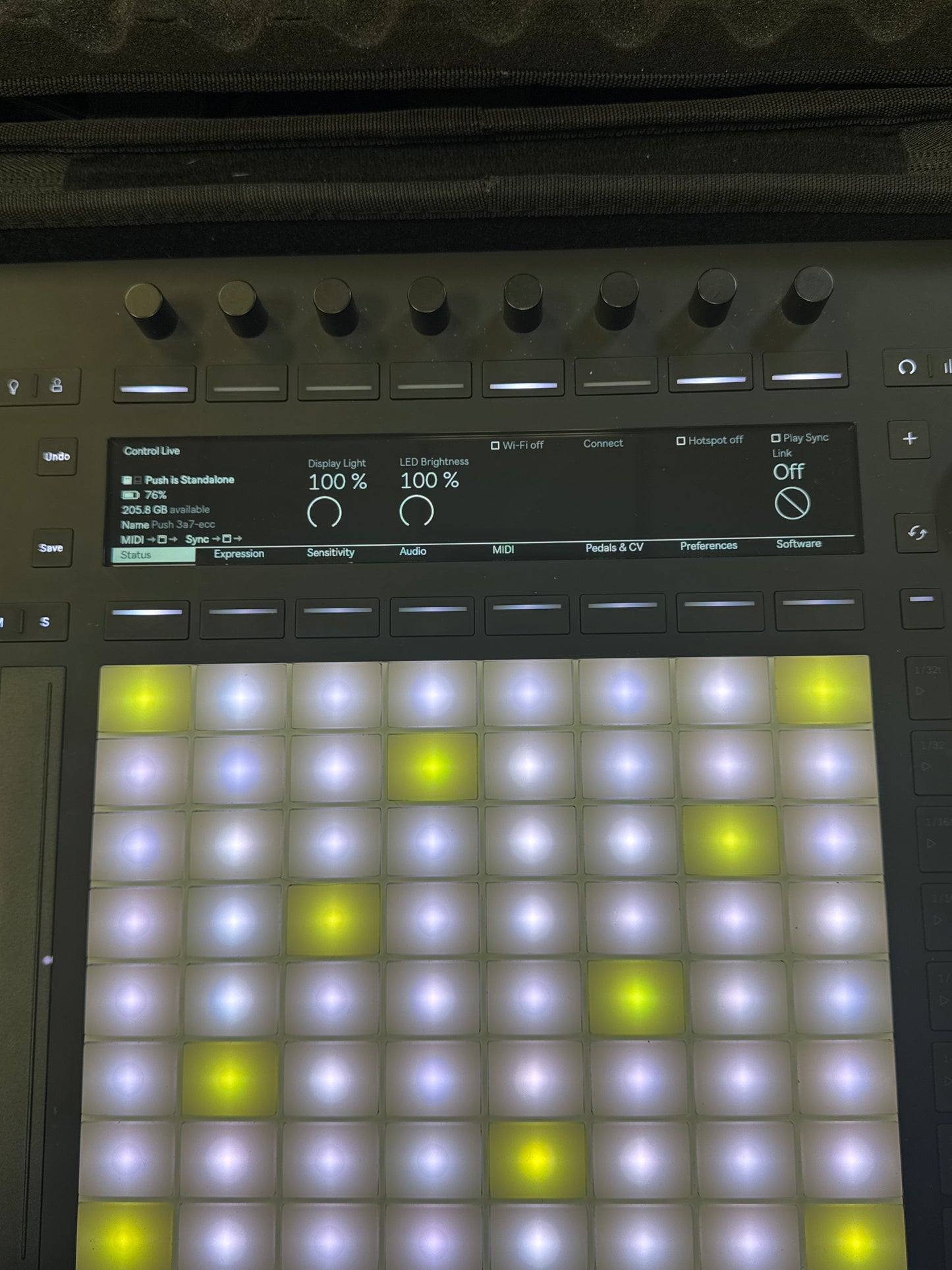 Ableton Push3 Standalone Version MIDI Controller with Case