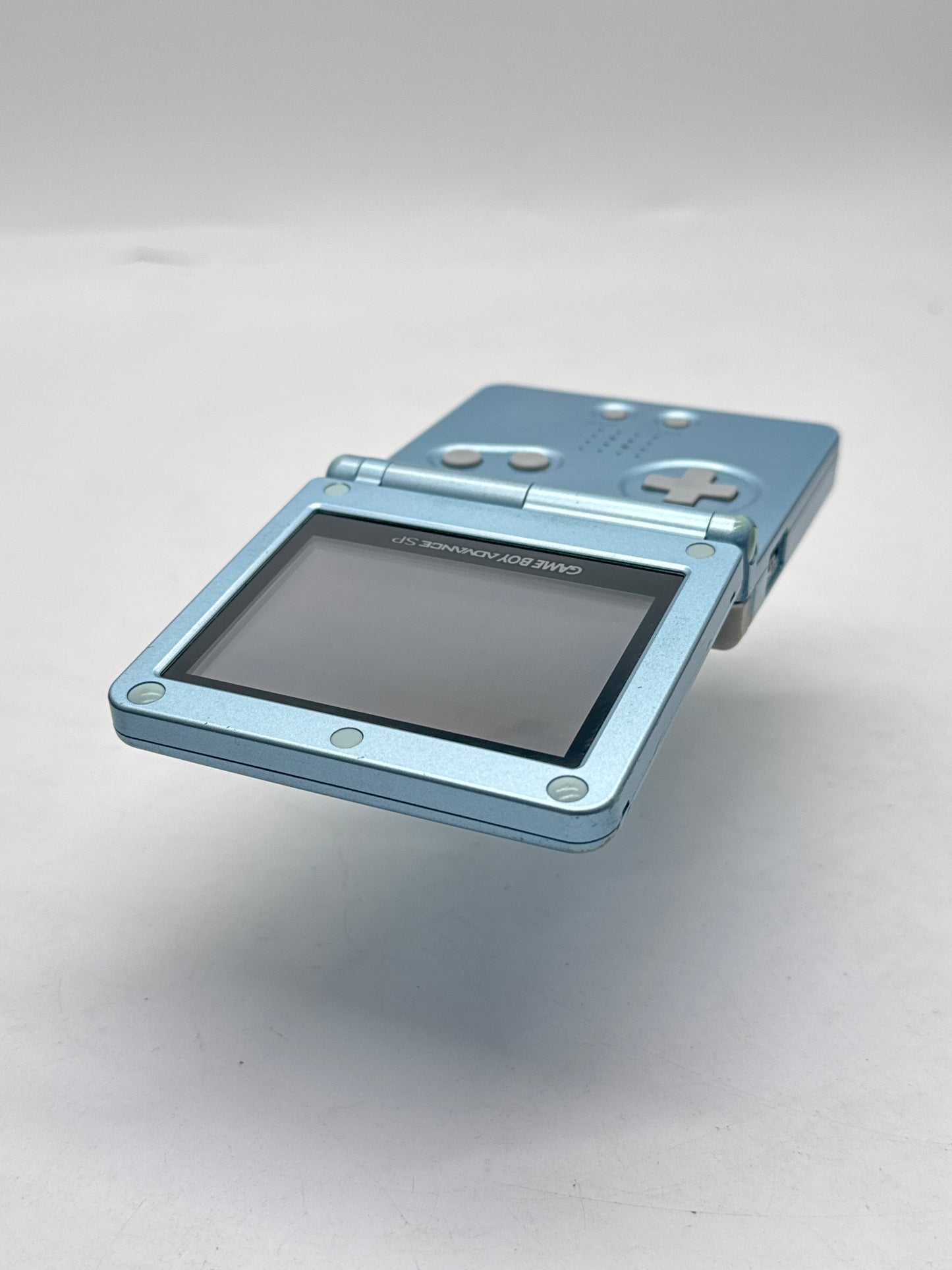Nintendo Game Boy Advance SP AGS-001 Pearl Blue Console Only #405