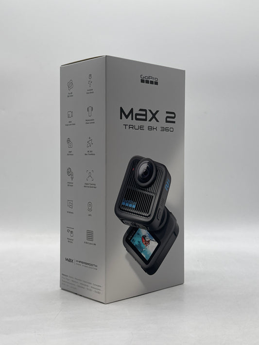 New GoPro MAX 2 8K 360 Action Camera - Black