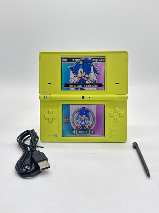 Nintendo DSi TWL-001(JPN) Lime Green Console w/ Stylus & Charger