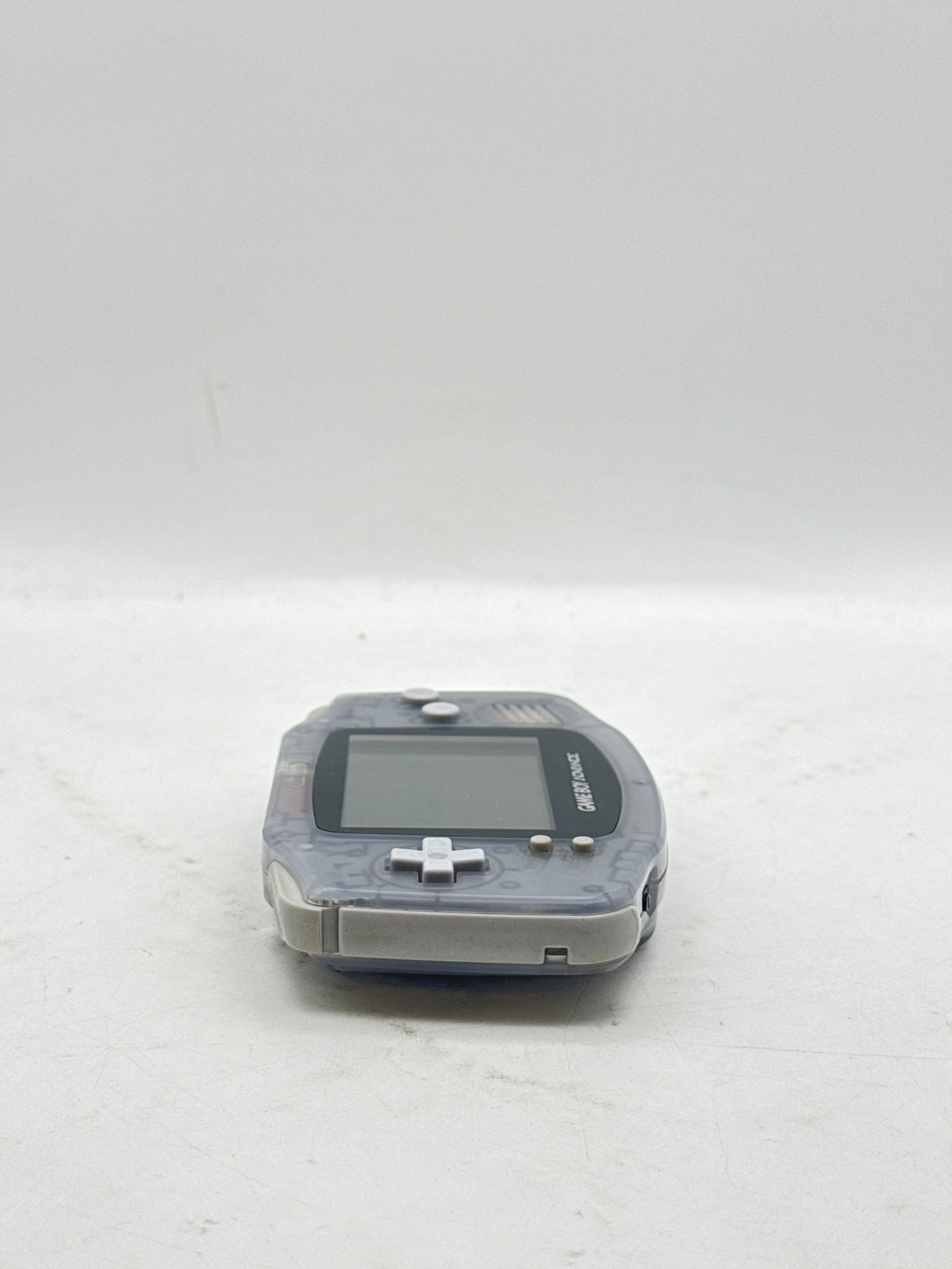 Nintendo Game Boy Advance AGB-001 Handheld Game Console Glacier Clear