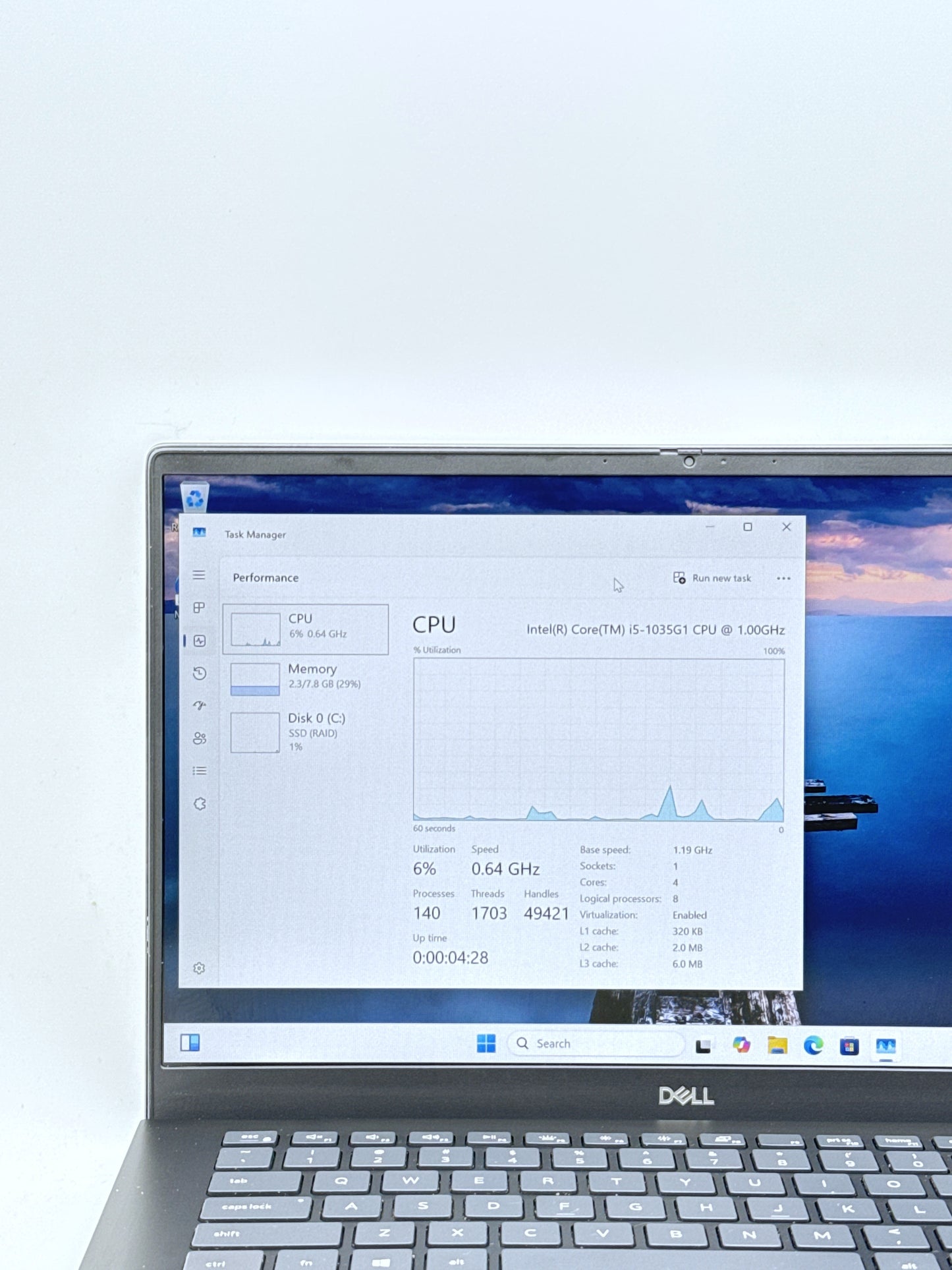 Dell 14 5401 Vostro Core i5-1035G1 8GB RAM 256GB SSD