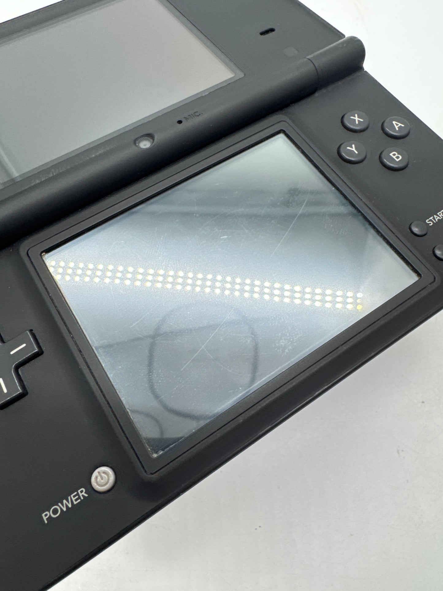 Nintendo DSi TWL-001(JPN) Black Console #117 No Charger Missing Volume Buttons AS IS