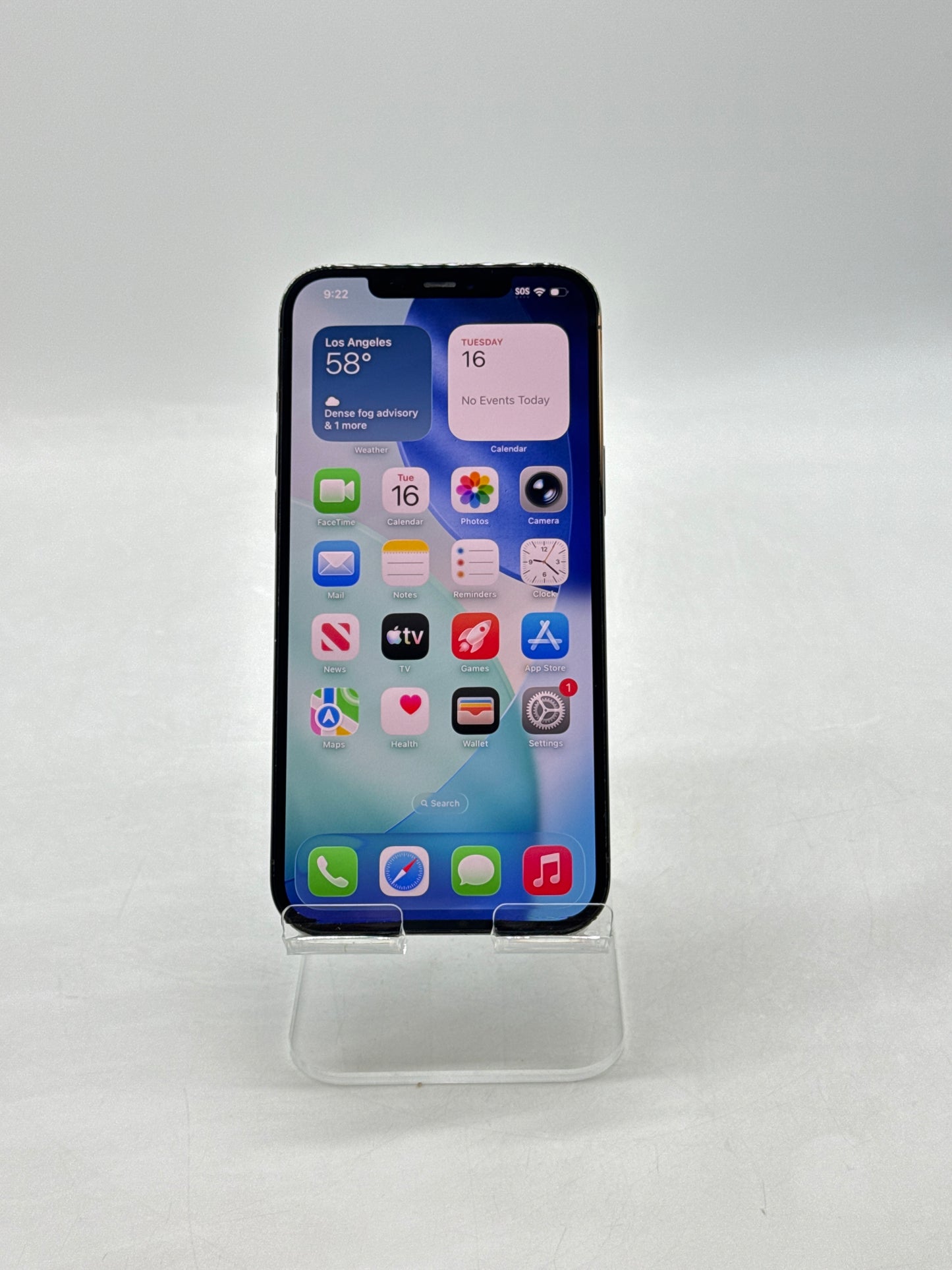 Unlocked Apple iPhone 12 Pro Max A2342 256GB Graphite  - Service Battery 78%