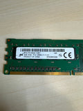 Micron 4GB PC3-12800U DDR3-1600MHz 1Rx8 8GB TOTAL MT8JTF51264AZ-1G6E1 image 2