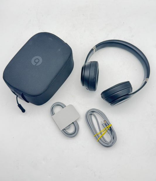 Beats Solo 4 Wireless On-Ear Bluetooth Headphones w/Case & Cables