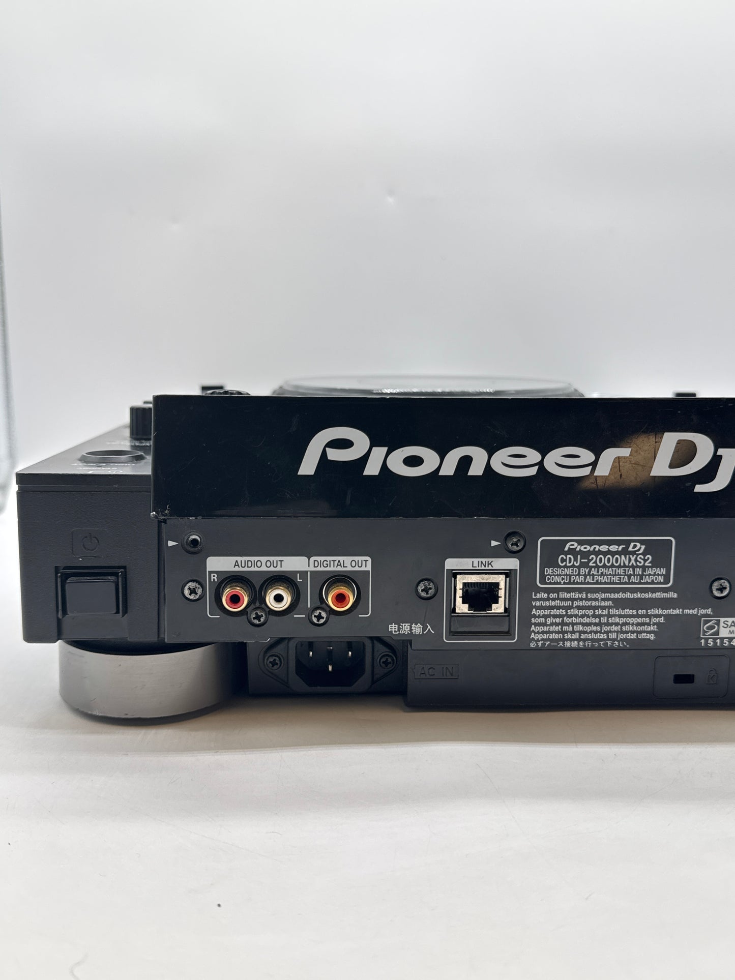 Pioneer DJ CDJ-2000NXS2 Professional Multi-Player - Read!
