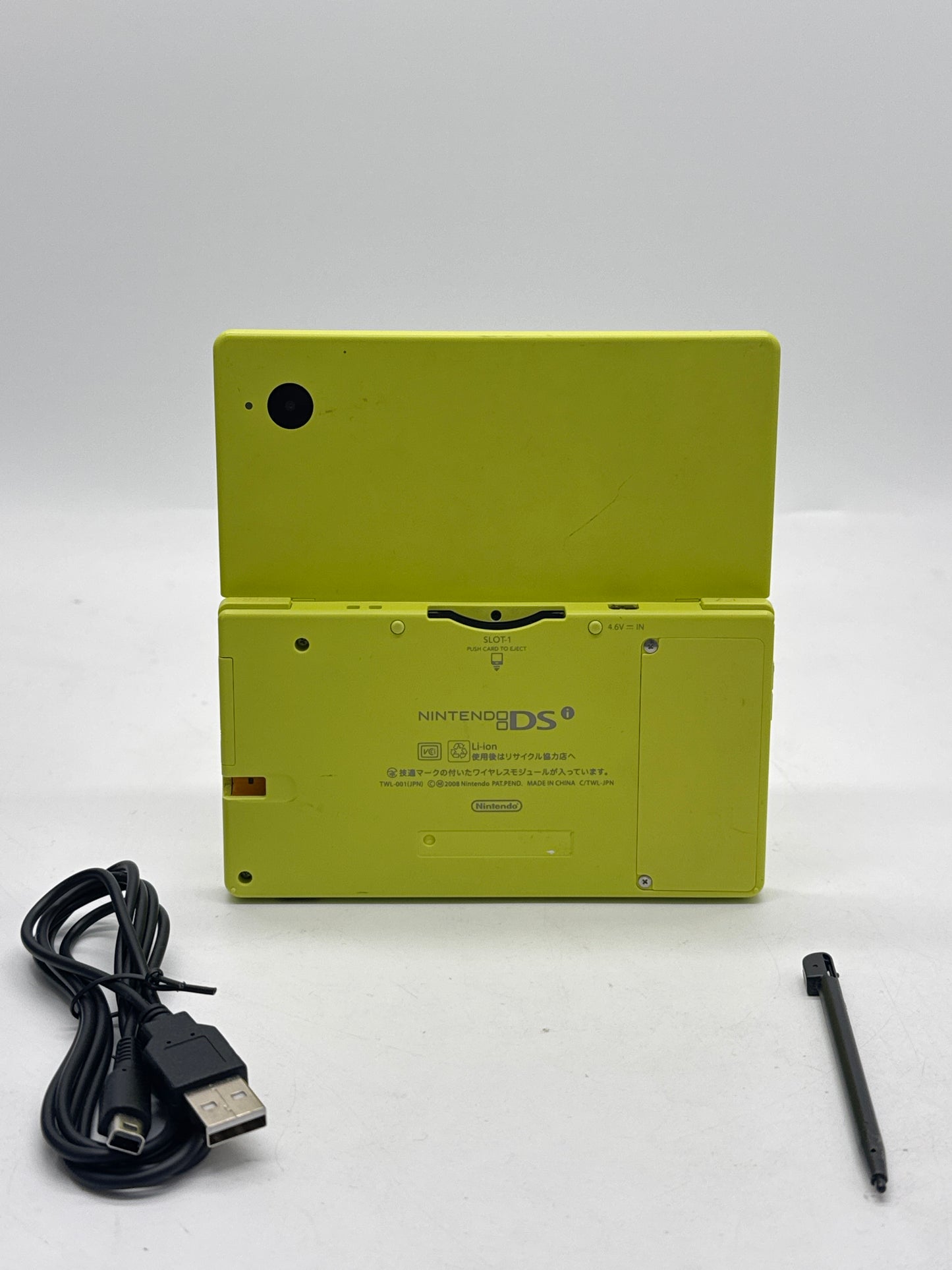 Nintendo DSi TWL-001(JPN) Lime Green Console w/ Stylus & Charger