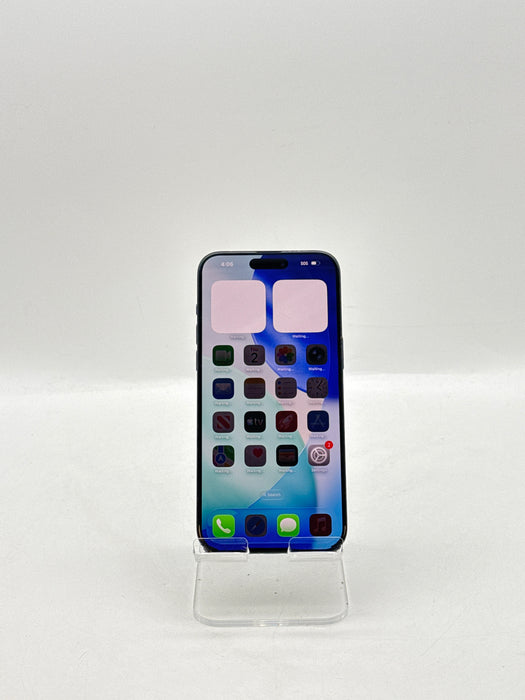 Unlocked Apple iPhone 15 Pro Max A2849 512GB Blue Titanium 84% Battery Health