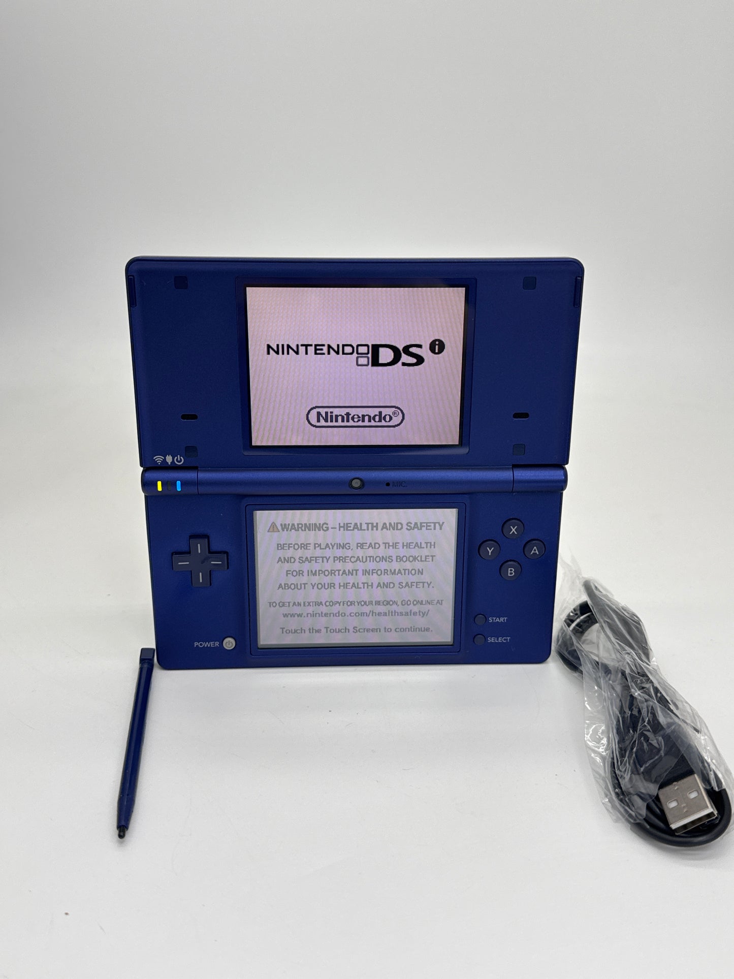 Nintendo DSi TWL-001(JPN) Blue Console #419 w/ Stylus & Charger