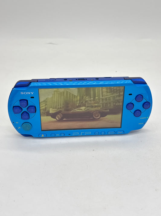 Sony PlayStation Portable PSP-3000 Blue Console #378