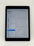 Unlocked Apple iPad Air 2 9.7" A1566 128GB Wi-Fi + Cellular Space Gray - cracked screen image 2