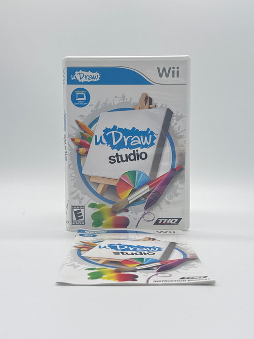uDraw Studio (Nintendo Wii, 2010) - Complete CIB - No uDraw GameTablet