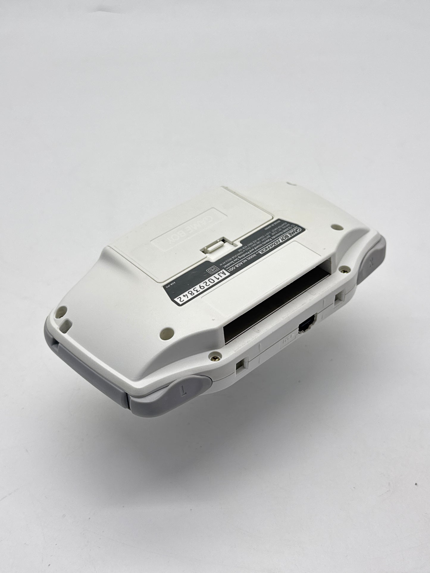 Nintendo Game Boy Advance AGB-001 White Console #6 Aftermarket Lens or/and Shell