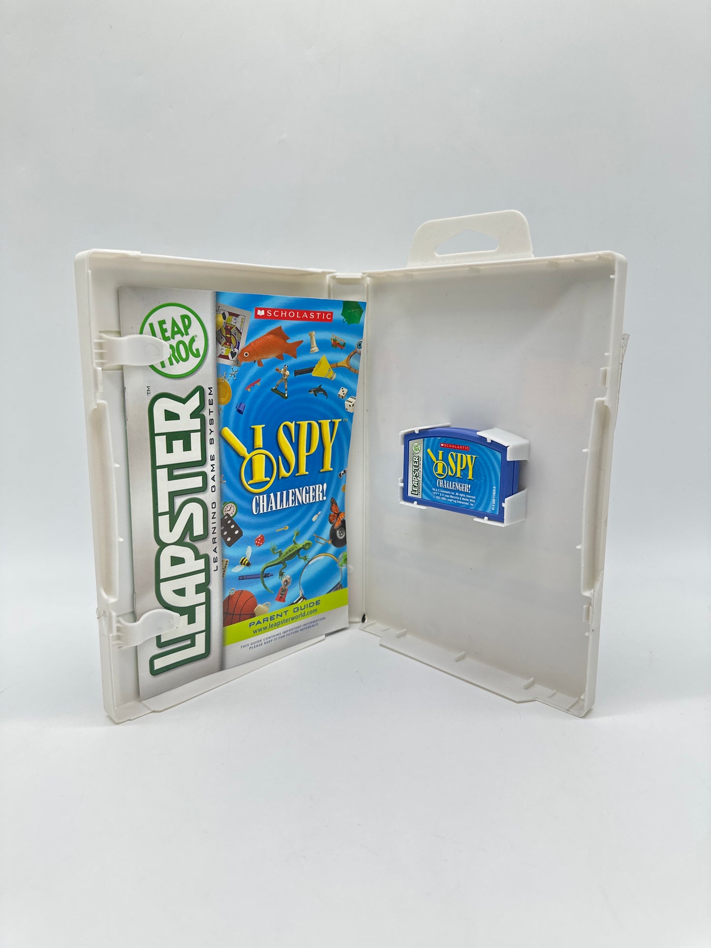 I Spy Challenger Game for Leapster Console by LeapFrog Scholastic (2005) - Free Shipping!