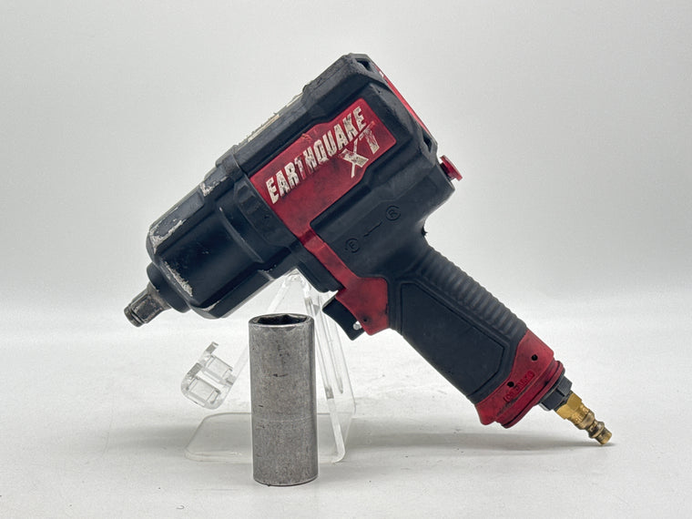 Earthquake XT EQ12RXT 1/2" Air Impact Wrench Twin Hammer 1200 ft-lbs Used