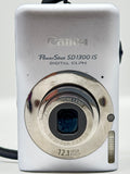 2010 Canon PowerShot SD1300 IS 12.1MP 4x Zoom Silver Digital Camera image 4