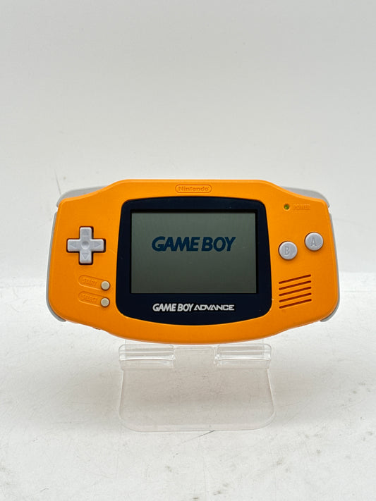 Nintendo Game Boy Advance AGB-001 Handheld Game Console Orange - Rare