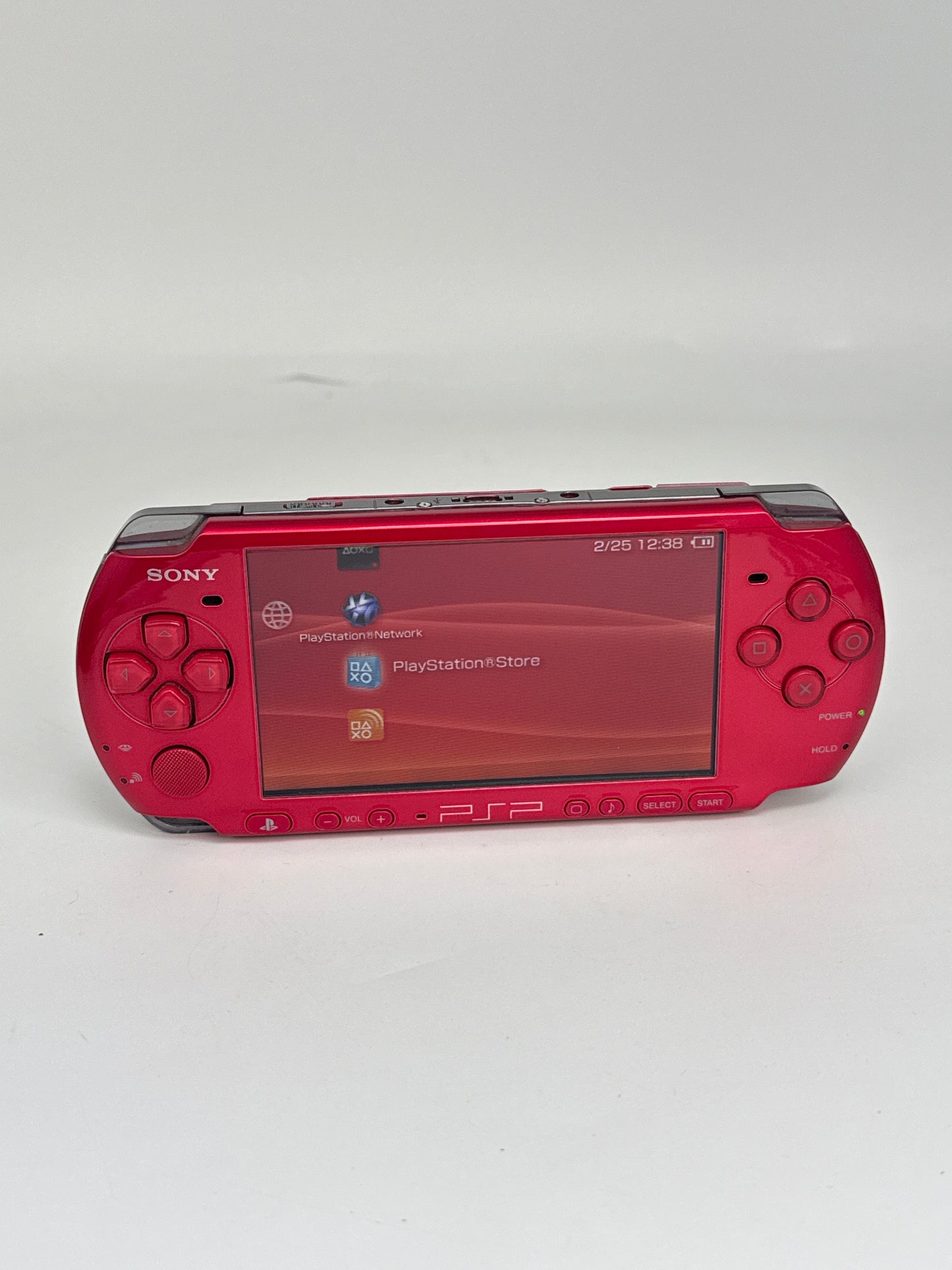 Sony PSP-3000 Red Console #438 w/ 1200mAh Battery