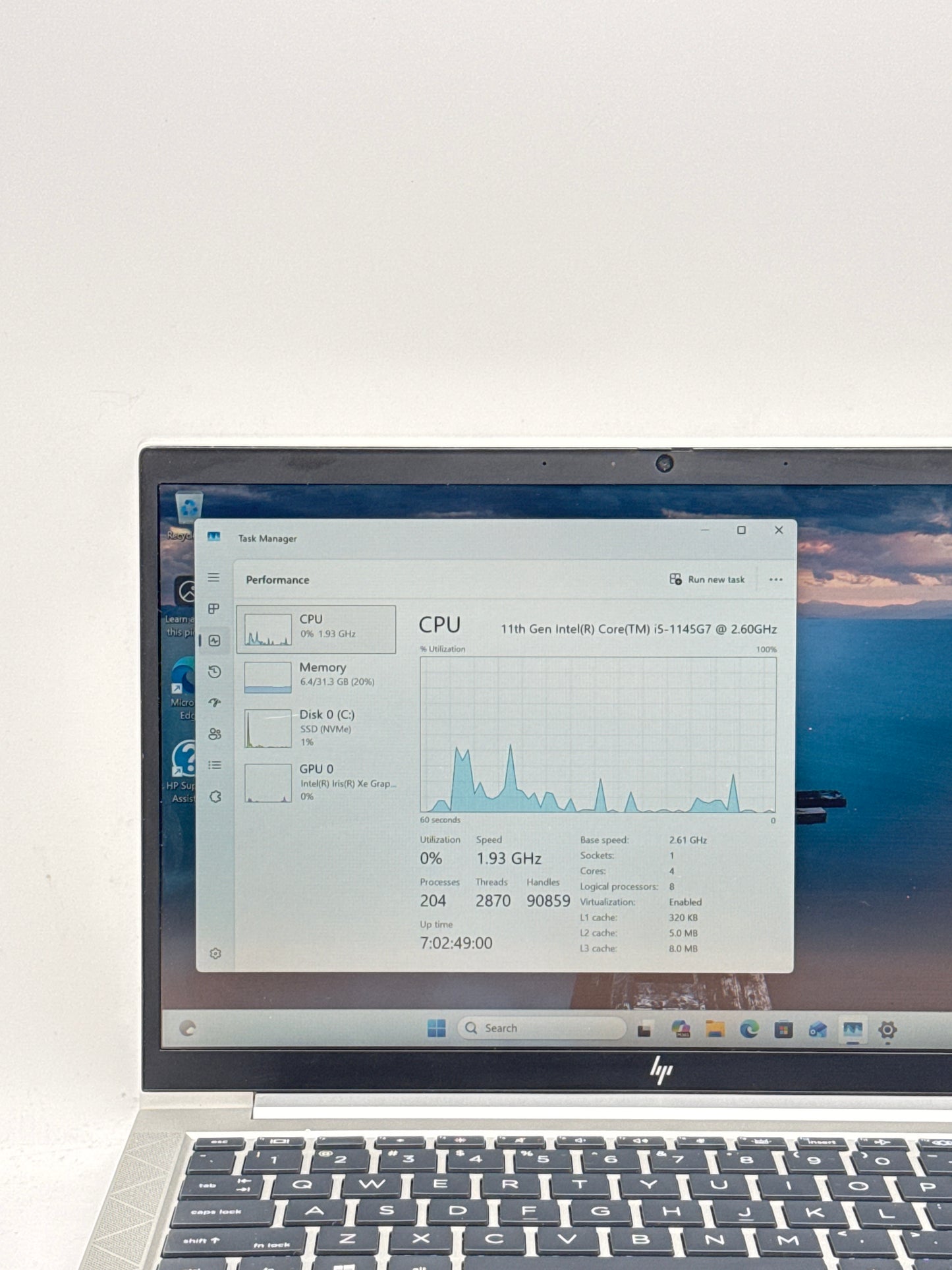 HP EliteBook 830 G8 Core i5 11th Gen 32GB RAM 512GB SSD W/Charger