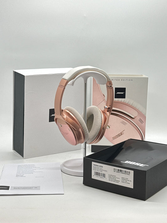 Bose QuietComfort 35 II Rose Gold Wireless Noise Cancelling Headphones Limited Edition