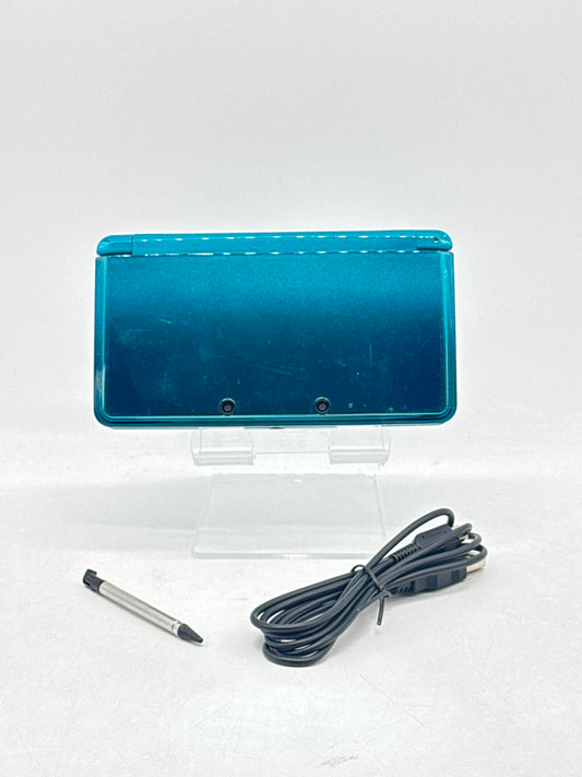 Nintendo 3DS Handheld Game Console CTR-001 (JPN) Aqua Blue
