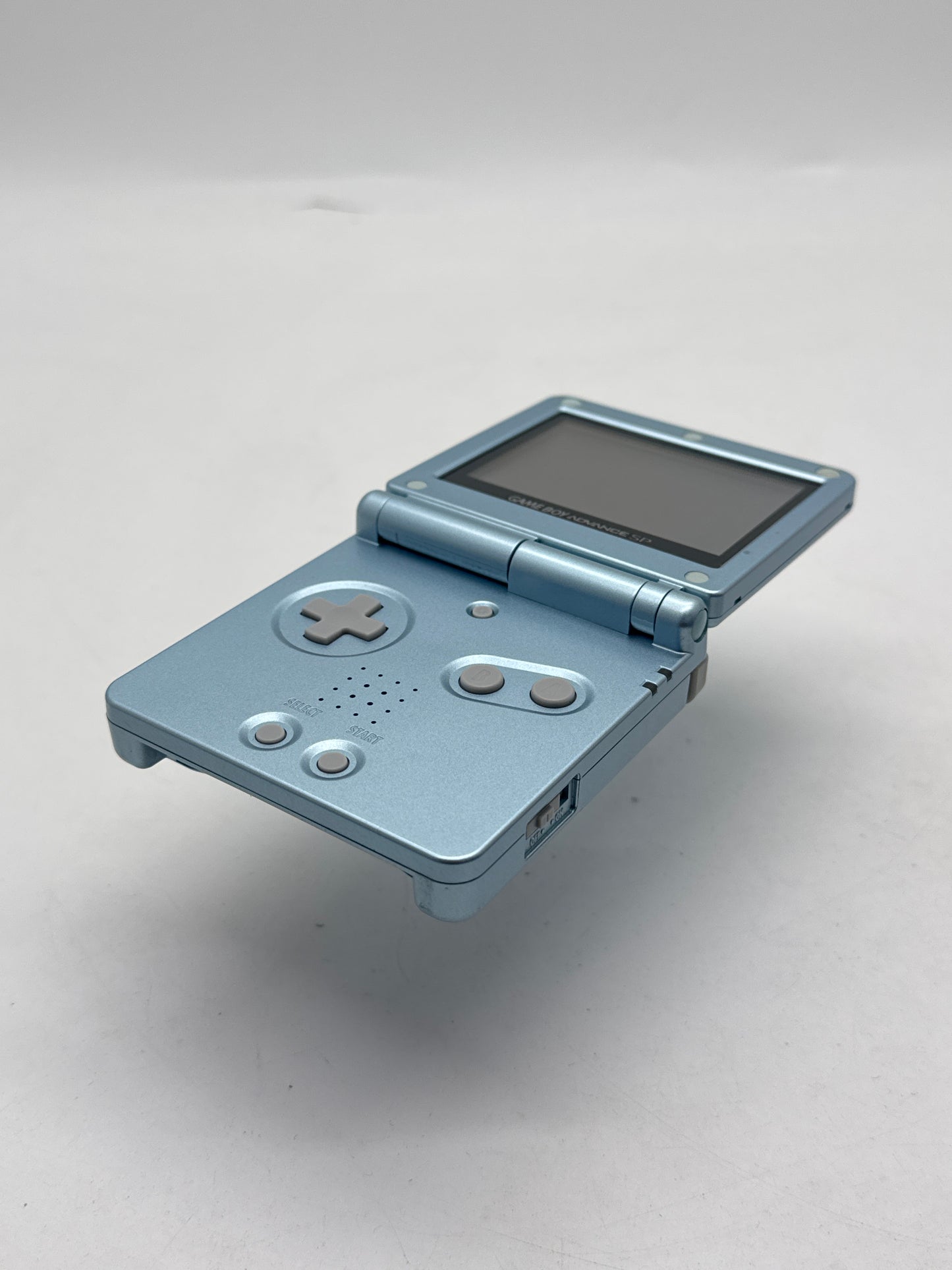 Nintendo Game Boy Advance SP AGS-001 Pearl Blue Console Only #401