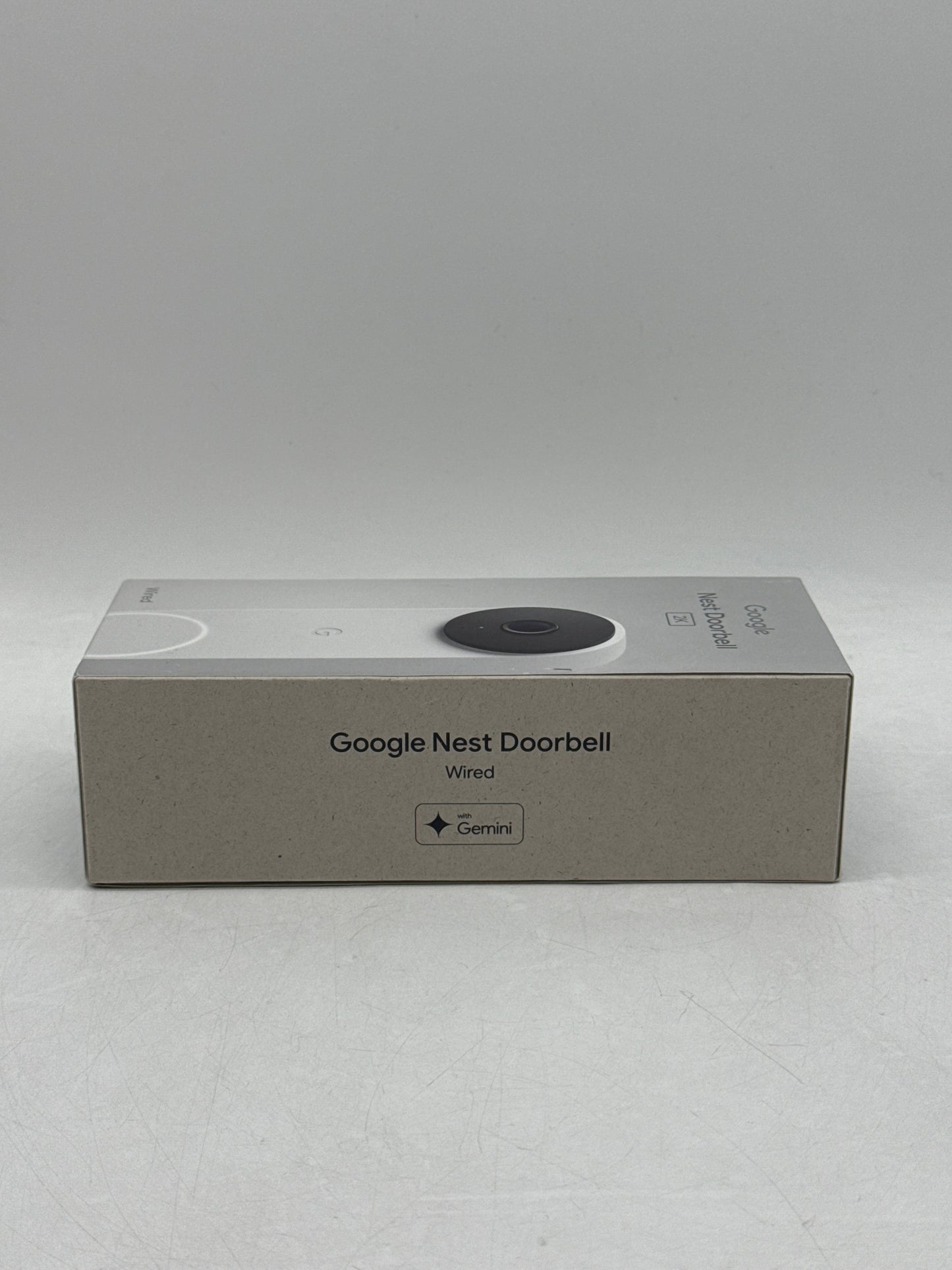 Google Nest Doorbell Smart 2K GA09967-US Wired 3rd Gen with Gemini Snow - New