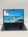 2024 Apple MacBook Air 13.6" A3113 M3 8C-CPU 8C-GPU 16GB 256GB Midnight - Read! image 2